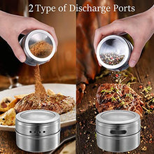 Load image into Gallery viewer, Sirooh Space Saving Magnetic Spice Jars
