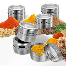 Load image into Gallery viewer, Sirooh Space Saving Magnetic Spice Jars
